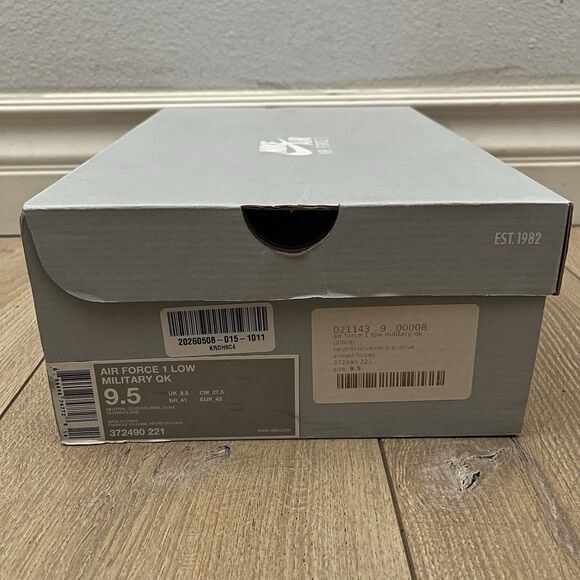 Nike Air Force 1 Low Military QK Armed Forces (2009) [SAMPLE] Size 9.5 main image 8